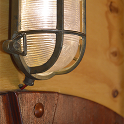 Features: Nautical lamp, an example of added functional style